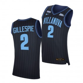 Villanova Wildcats Collin Gillespie Navy 2020-21 College Basketball Big East Jersey