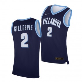 Villanova Wildcats Collin Gillespie Navy 2020-21 Replica College Basketball Jersey