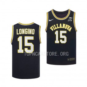 Villanova Wildcats Jordan Longino 70s Retro Replica Basketball Jersey Youth Navy