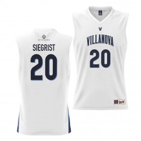 Madison Siegrist Villanova Wildcats White Women's Basketball Alumni Youth Jersey